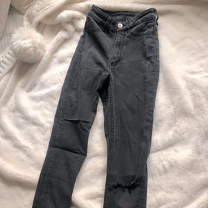 Charcoal Skinnies